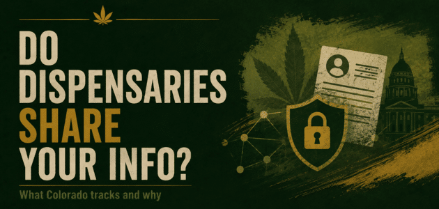 do dispensaries share info with government banner